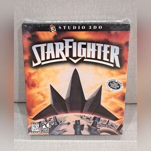 Star Fighter for PC and Power Mac 1996 CD-ROM Studio 3DO Big Box Video Game- NEW
